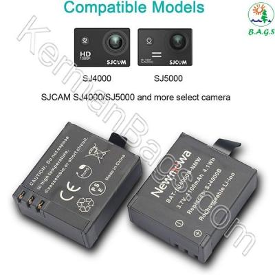 شارژر باتری دوربین مدل KIT-SJ4000-USB بسته 2 عددی